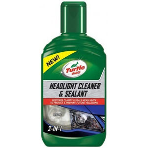 TURTLE WAX HEADLIGHT CLEANER AND SEALANT 2V1 300 ML